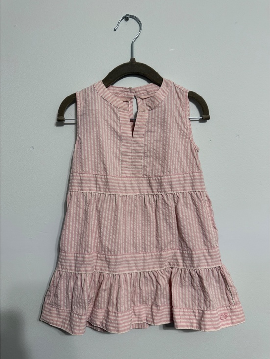Vineyard Vines Other - Vineyard Vines Girls' Pink and White Striped Tilly Harbor Dress Size 2T